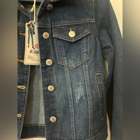 NWT-Kina Jeans Denim Jacket - Picture 2 of 5